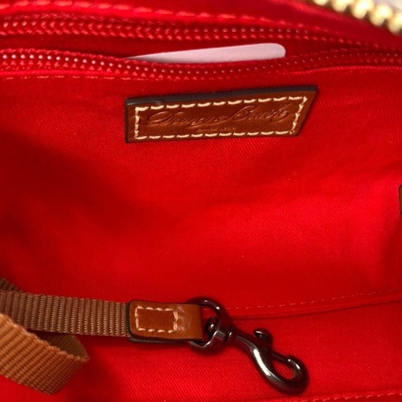 🆕 Dooney & Bourke Red Buffy Crossbody Bag - Picture 14 of 14